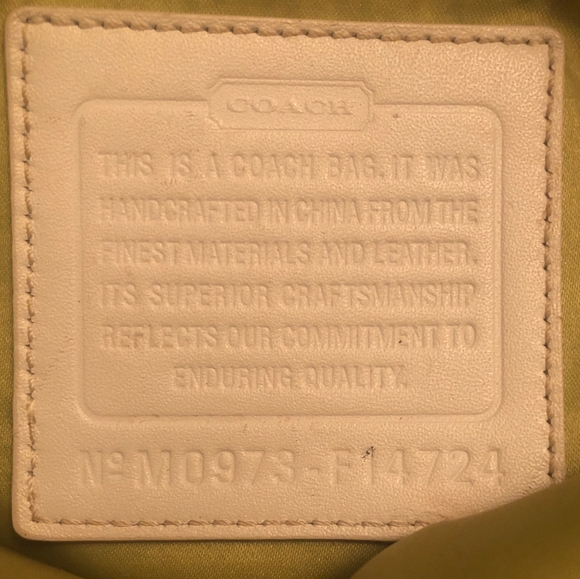 COACH PURSE - Picture 2 of 2